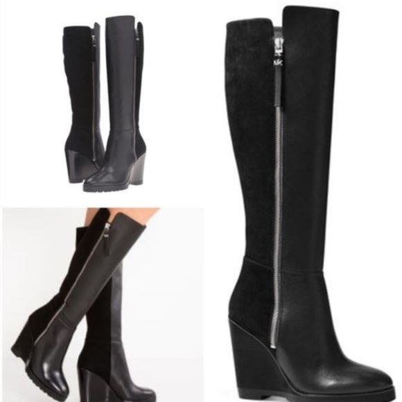 MICHAEL Michael Kors Shoes - MICHAEL Michael KorsClara Wedge Tall Boots